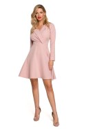 Sukienka Model K138 Dirty Pink - Makover Makover Sukienka Model K138 Dirty Pink - Makover Makover