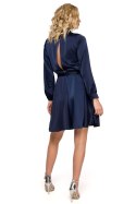 Sukienka Model K157 Navy - Makover Makover Sukienka Model K157 Navy - Makover Makover