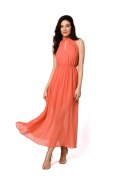 Sukienka Model K169 Orange - Makover Makover Sukienka Model K169 Orange - Makover Makover