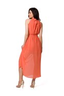 Sukienka Model K169 Orange - Makover Makover Sukienka Model K169 Orange - Makover Makover