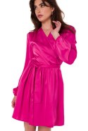 Sukienka Model K175 Pink - Makover Makover Sukienka Model K175 Pink - Makover Makover