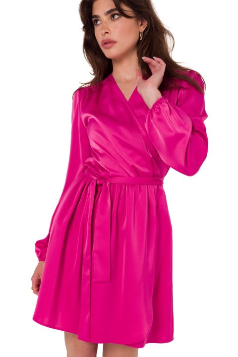 Sukienka Model K175 Pink - Makover Makover Sukienka Model K175 Pink - Makover Makover