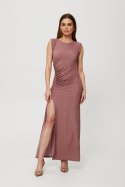Sukienka Model K186 Powder Pink - Makover Makover Sukienka Model K186 Powder Pink - Makover Makover