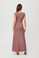 Sukienka Model K186 Powder Pink - Makover Makover Sukienka Model K186 Powder Pink - Makover Makover