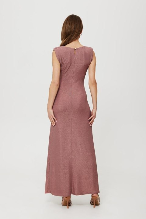 Sukienka Model K186 Powder Pink - Makover Makover Sukienka Model K186 Powder Pink - Makover Makover