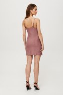 Sukienka Model K191 Powder Pink - Makover Makover Sukienka Model K191 Powder Pink - Makover Makover