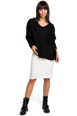 Sweter Damski Model BK018 Black - BE Knit BE Knit