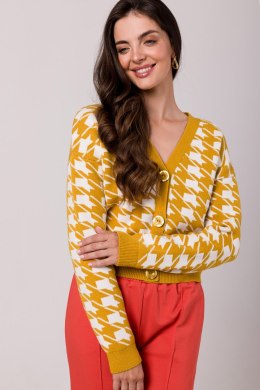 Sweter Damski Model BK104 Honey - BE Knit BE Knit