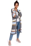Sweter Kardigan Model BK036 Model 2 - BE Knit BE Knit Sweter Kardigan Model BK036 Model 2 - BE Knit BE Knit