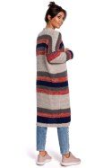 Sweter Kardigan Model BK036 Model 3 - BE Knit BE Knit Sweter Kardigan Model BK036 Model 3 - BE Knit BE Knit