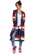 Sweter Kardigan Model BK036 Model 4 - BE Knit BE Knit Sweter Kardigan Model BK036 Model 4 - BE Knit BE Knit
