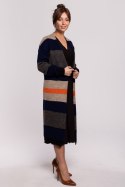 Sweter Kardigan Model BK055 Model 2 - BE Knit BE Knit Sweter Kardigan Model BK055 Model 2 - BE Knit BE Knit