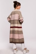 Sweter Kardigan Model BK055 Model 4 - BE Knit BE Knit Sweter Kardigan Model BK055 Model 4 - BE Knit BE Knit