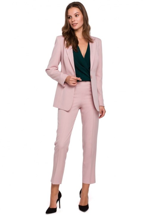 Żakiet Model K036 Dirty Pink - Makover Makover Żakiet Model K036 Dirty Pink - Makover Makover