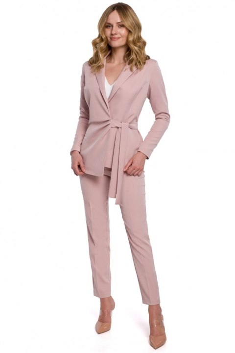 Żakiet Model K056 Dirty Pink - Makover Makover Żakiet Model K056 Dirty Pink - Makover Makover