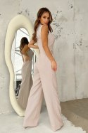 Kombinezon Model 288-21 Beige - Bicotone Bicotone Kombinezon Model 288-21 Beige - Bicotone Bicotone