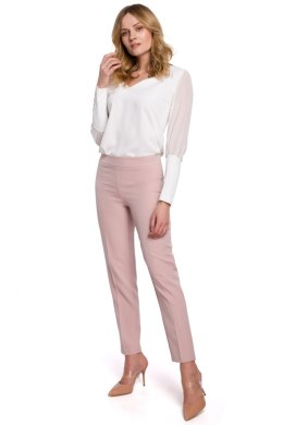Spodnie Damskie Model K055 Dirty Pink - Makover Makover