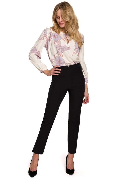 Spodnie Damskie Model K093 Black - Makover Makover Spodnie Damskie Model K093 Black - Makover Makover