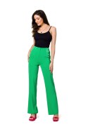 Spodnie Damskie Model K162 Green - Makover Makover Spodnie Damskie Model K162 Green - Makover Makover