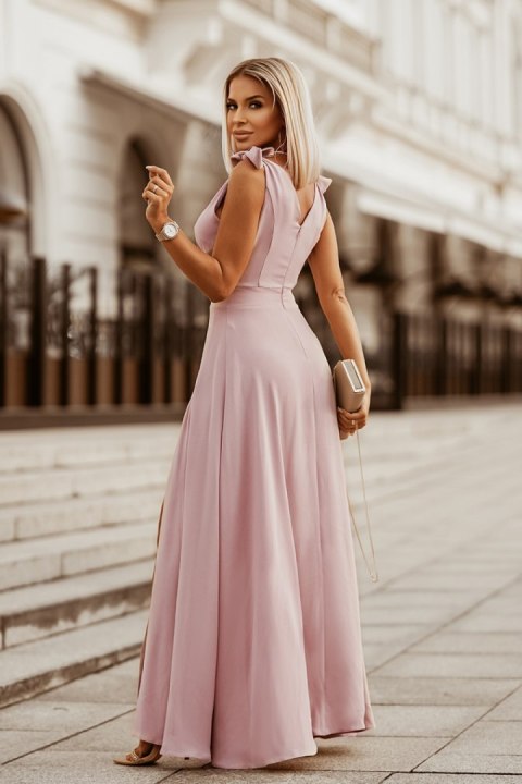Sukienka Model 2231-20 Dirty Pink - Bicotone Bicotone Sukienka Model 2231-20 Dirty Pink - Bicotone Bicotone