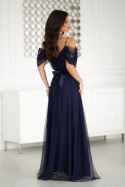 Sukienka Model 310-01 Navy - Bicotone Bicotone Sukienka Model 310-01 Navy - Bicotone Bicotone