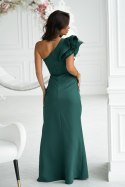 Sukienka Model 313-13 Bottle Green - Bicotone Bicotone Sukienka Model 313-13 Bottle Green - Bicotone Bicotone