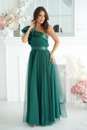 Sukienka Model 315-13 Bottle Green - Bicotone Bicotone Sukienka Model 315-13 Bottle Green - Bicotone Bicotone