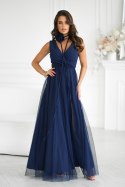 Sukienka Model 318-01 Navy - Bicotone Bicotone Sukienka Model 318-01 Navy - Bicotone Bicotone