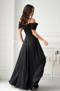 Sukienka Model 320-06 Black - Bicotone Bicotone Sukienka Model 320-06 Black - Bicotone Bicotone