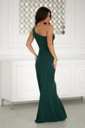 Sukienka Model 321-13 Bottle Green - Bicotone Bicotone Sukienka Model 321-13 Bottle Green - Bicotone Bicotone