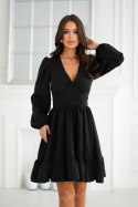 Sukienka Model 322-06 Black - Bicotone Bicotone Sukienka Model 322-06 Black - Bicotone Bicotone