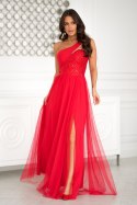 Sukienka Model 323-02 Red - Bicotone Bicotone Sukienka Model 323-02 Red - Bicotone Bicotone