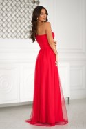 Sukienka Model 323-02 Red - Bicotone Bicotone Sukienka Model 323-02 Red - Bicotone Bicotone