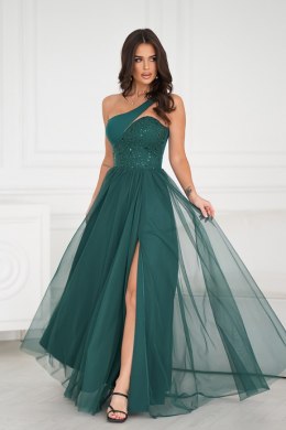 Sukienka Model 323-13 Bottle Green - Bicotone Bicotone