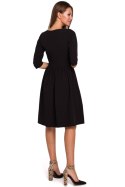 Sukienka Model K010 Black - Makover Makover Sukienka Model K010 Black - Makover Makover