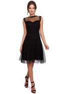 Sukienka Model K030 Black - Makover Makover Sukienka Model K030 Black - Makover Makover
