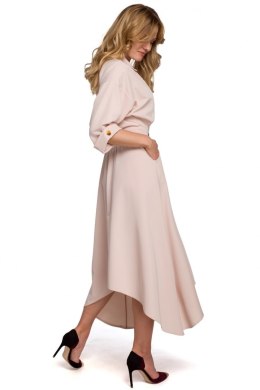 Sukienka Model K086 Beige - Makover Makover