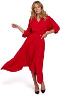 Sukienka Model K086 Red - Makover Makover Sukienka Model K086 Red - Makover Makover