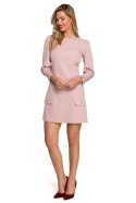Sukienka Model K148 Dirty Pink - Makover Hurtownia odzieży on-line, moda damska, bielizna i obuwie dla kobiet - Matterhorn.pl Makover Sukienka Model K148 Dirty Pink - Makover Hurtownia odzieży on-line, moda damska, bielizna i obuwie dla kobiet - Matterhorn.pl Makover