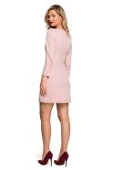 Sukienka Model K149 Dirty Pink - Makover Makover Sukienka Model K149 Dirty Pink - Makover Makover