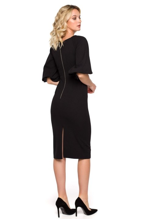 Sukienka Model K152 Black - Makover Makover Sukienka Model K152 Black - Makover Makover