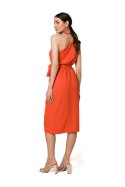 Sukienka Model K160 Coral - Makover Makover Sukienka Model K160 Coral - Makover Makover