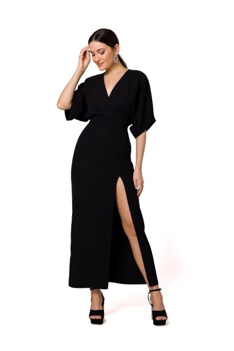 Sukienka Model K163 Black - Makover Makover Sukienka Model K163 Black - Makover Makover