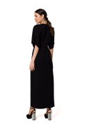 Sukienka Model K163 Black - Makover Makover Sukienka Model K163 Black - Makover Makover