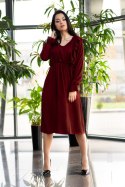 Sukienka Model Ratsim Cherry - Merribel Merribel Sukienka Model Ratsim Cherry - Merribel Merribel