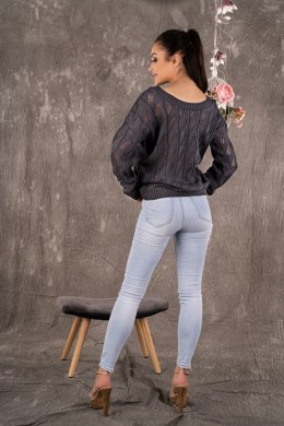 Sweter Damski Model Gloris Grafit - Merribel Merribel