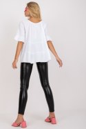 Bluzka Model TW-BZ-BI-90013.27X White - Och Bella Och Bella Bluzka Model TW-BZ-BI-90013.27X White - Och Bella Och Bella