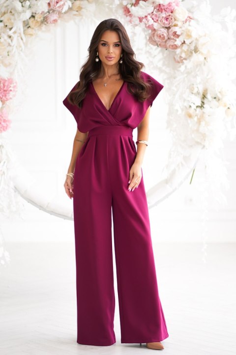Kombinezon Model 289-10 Bordo - Bicotone Bicotone Kombinezon Model 289-10 Bordo - Bicotone Bicotone