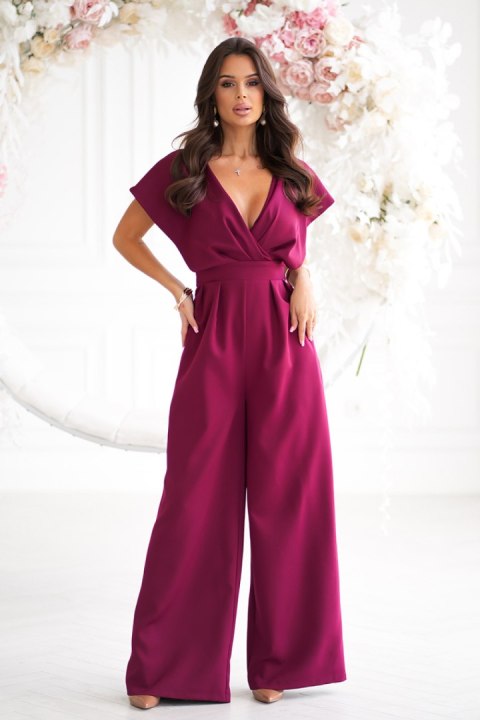 Kombinezon Model 289-10 Bordo - Bicotone Bicotone Kombinezon Model 289-10 Bordo - Bicotone Bicotone