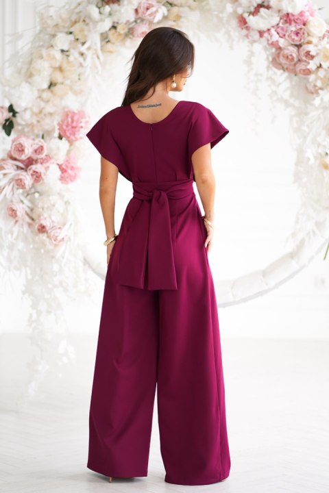Kombinezon Model 289-10 Bordo - Bicotone Bicotone Kombinezon Model 289-10 Bordo - Bicotone Bicotone